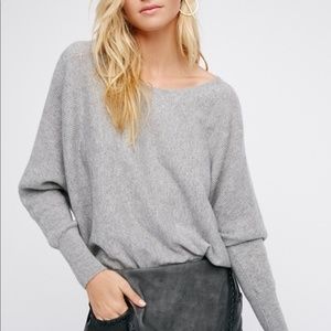 Free People Too Little Too Late Cashmere Dolman XS